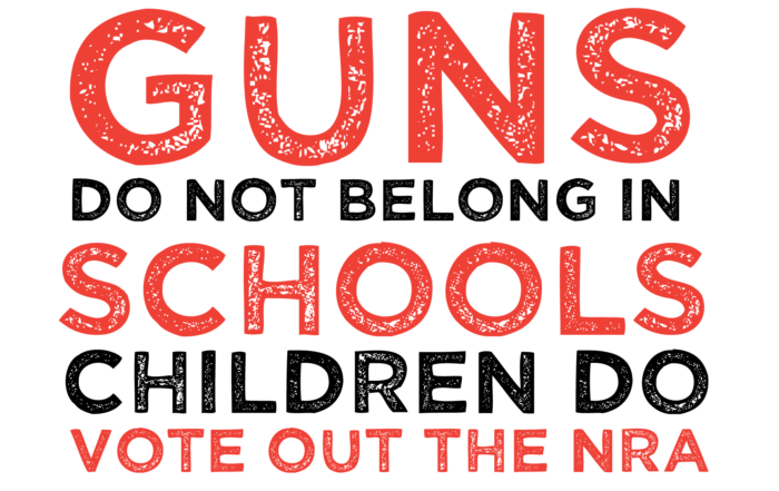 Guns Do Not Belong in Schools Children Do